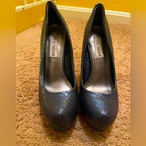 Steve Madden snakeskin heels